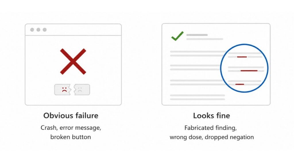 Detecting Silent Failures in AI Note-Taking Systems