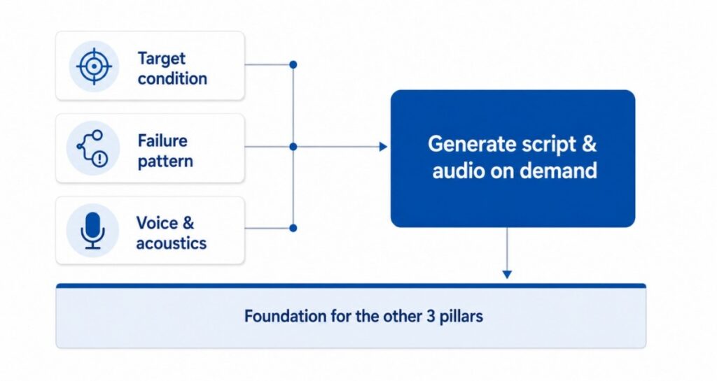 Scaling Test Data Generation for AI Note-Taking Applications