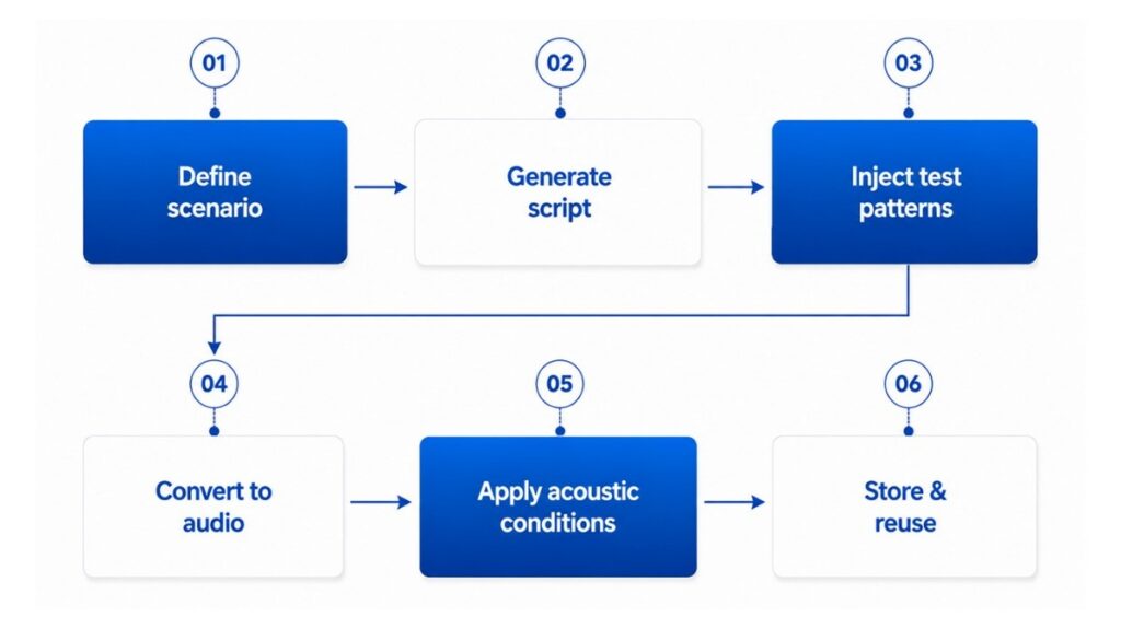 Test Data Generation Process for AI Note-Taking Applications