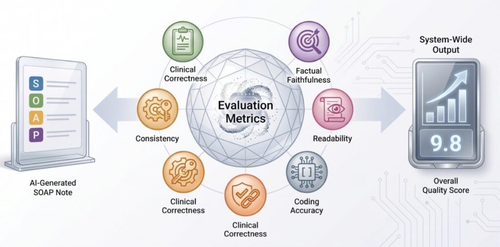 Measuring Accuracy Using Clinical Evaluation Metrics