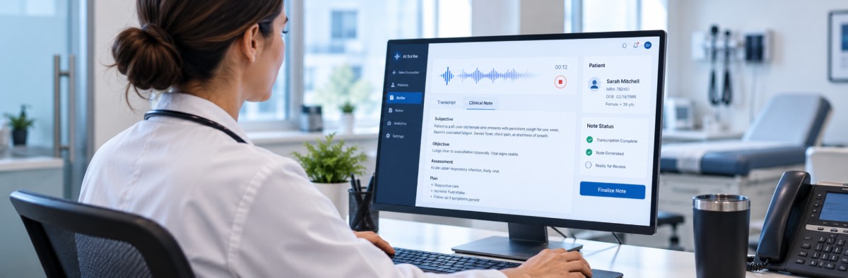 ai medical scribe productivity​