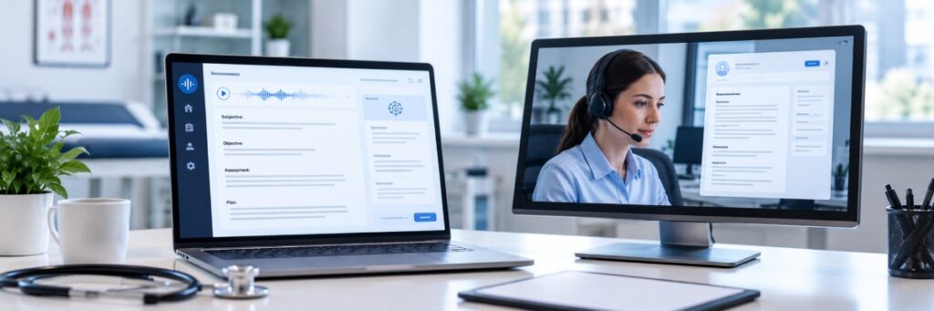 ai medical scribe vs virtual scribe​