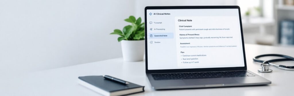AI Clinical Note Generation Testing