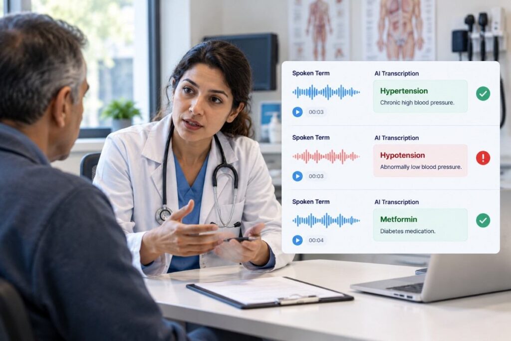 Medical Terminology Creates Its Own Accuracy Challenges